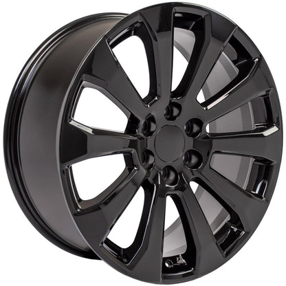 22x9 OE Wheels CV95 Gloss Black Wheel 6x5.5 (28mm)
