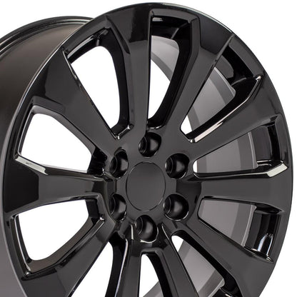 22x9 OE Wheels CV95 Gloss Black Wheel 6x5.5 (28mm)