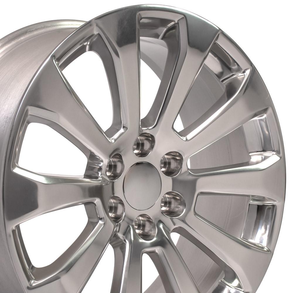 22x9 OE Wheels CV95 Polished Wheel 6x5.5 (28mm)