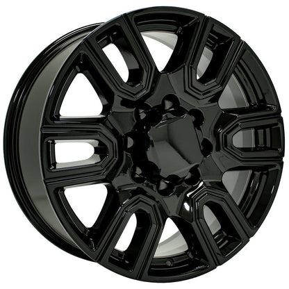 20x8.5 OE Wheels CV96B Gloss Black Wheel 8x180 (47mm)