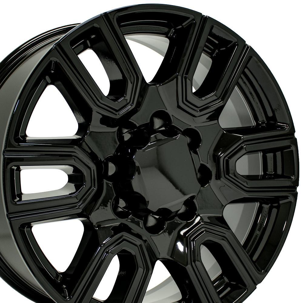 20x8.5 OE Wheels CV96B Gloss Black Wheel 8x180 (47mm)