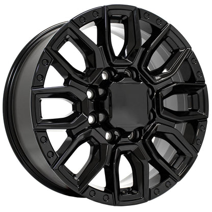 20x8.5 OE Wheels CV97A Gloss Black Wheel 8x6.5 (12mm)