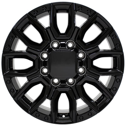 20x8.5 OE Wheels CV97B Gloss Black Wheel 8x180 (47mm)
