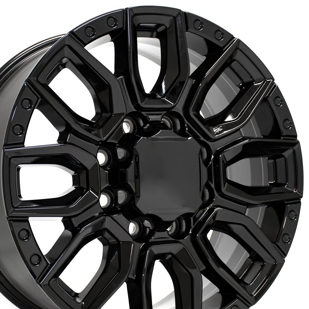 20x8.5 OE Wheels CV97B Gloss Black Wheel 8x180 (47mm)