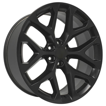 24x10 OE Wheels CV98B Satin Black Wheel 6x5.5 (24mm)