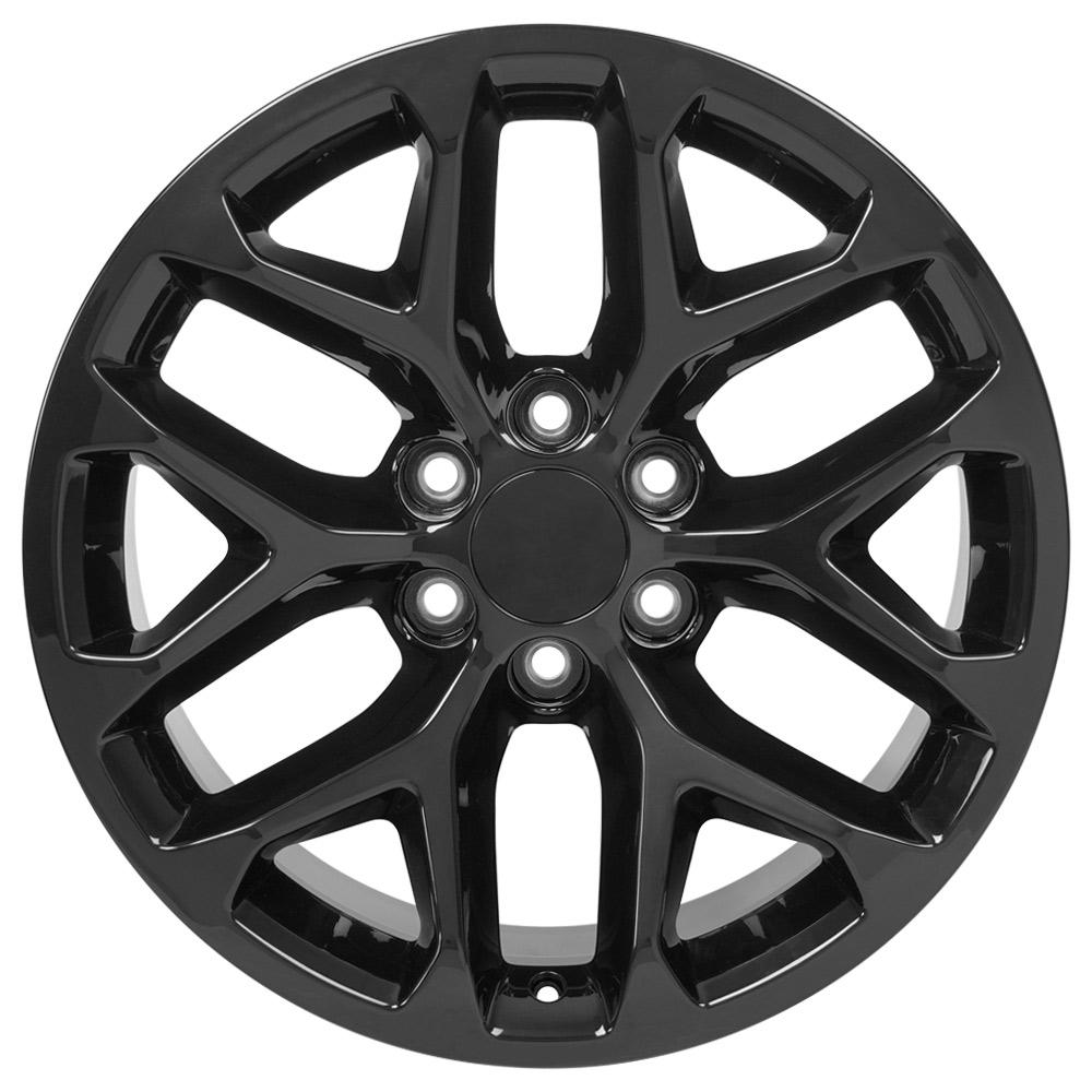 20x9 OE Wheels CV98B Gloss Black Wheel 6x5.5 (27mm)