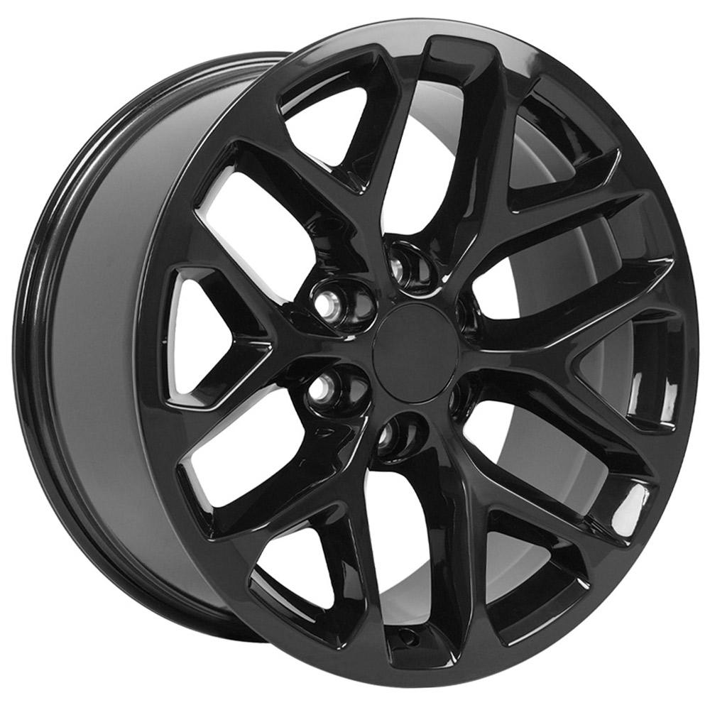 20x9 OE Wheels CV98B Gloss Black Wheel 6x5.5 (27mm)