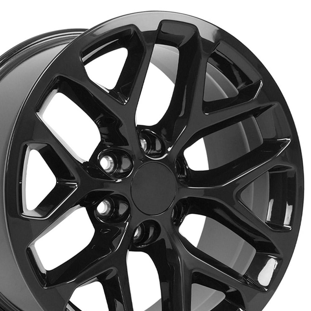 20x9 OE Wheels CV98B Gloss Black Wheel 6x5.5 (27mm)