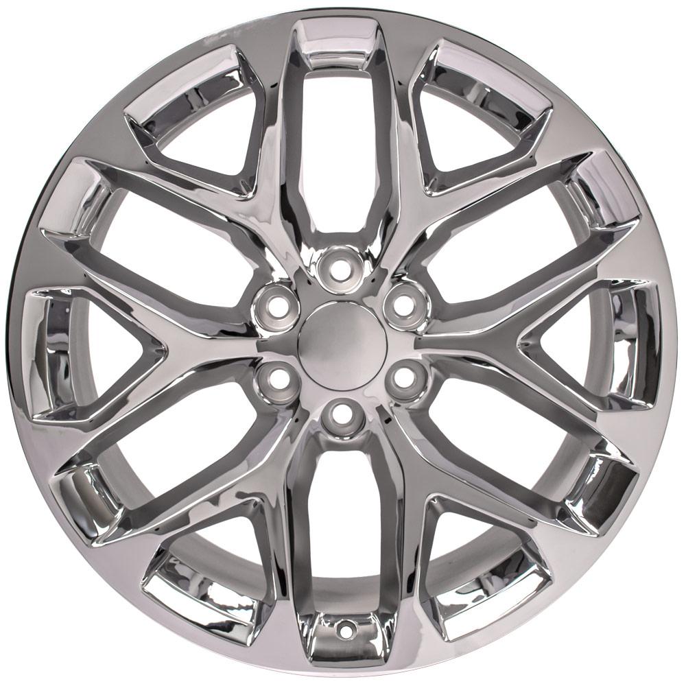 22x9 OE Wheels CV98B Chrome Wheel 6x5.5 (24mm)