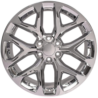22x9 OE Wheels CV98B Chrome Wheel 6x5.5 (24mm)