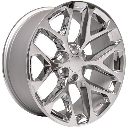 22x9 OE Wheels CV98B Chrome Wheel 6x5.5 (24mm)