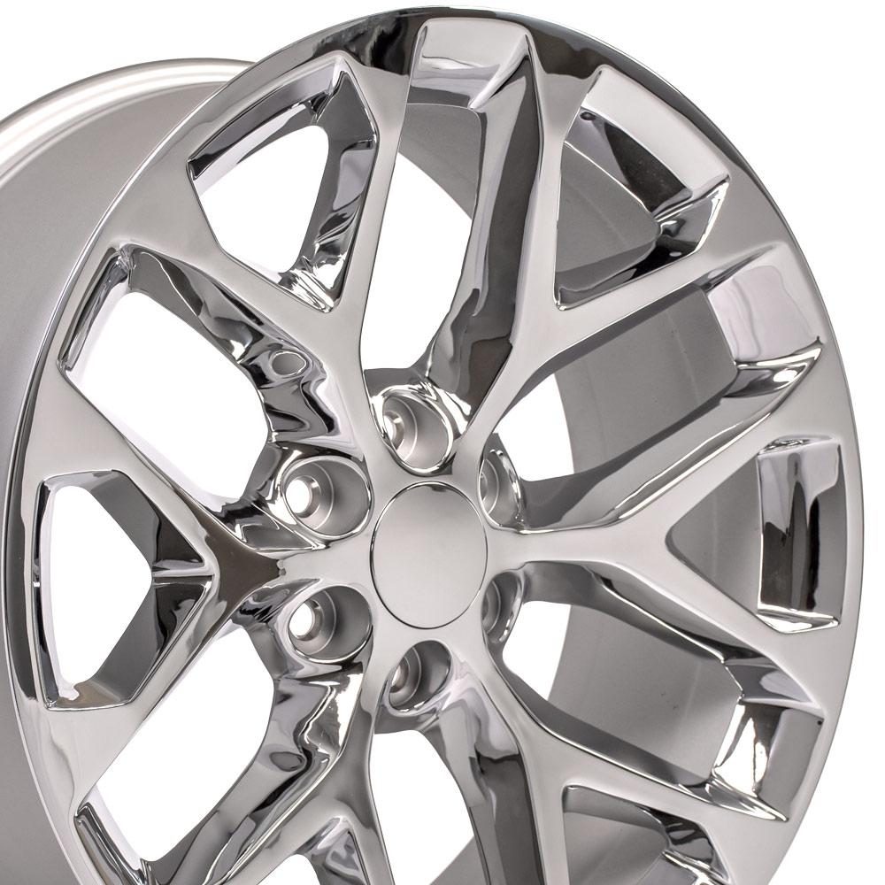 22x9 OE Wheels CV98B Chrome Wheel 6x5.5 (24mm)