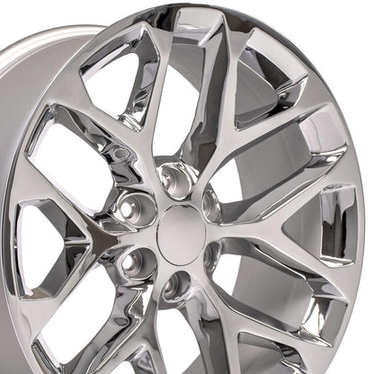 22x9 OE Wheels CV98B Chrome Wheel 6x5.5 (24mm)