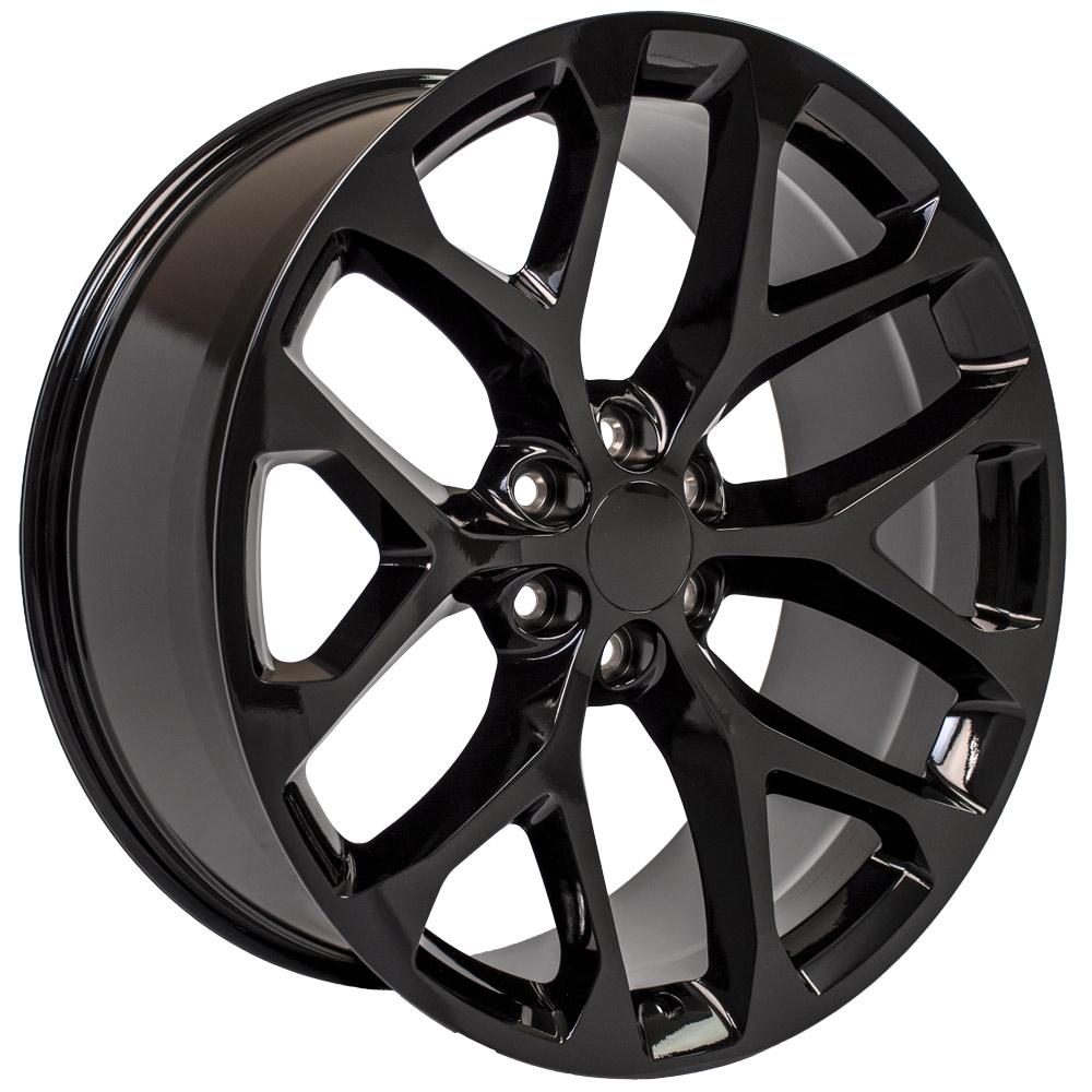 24x10 OE Wheels CV98B Gloss Black Wheel 6x5.5 (24mm)