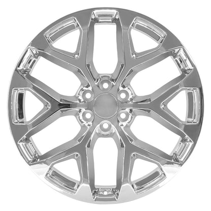 24x10 OE Wheels CV98B Chrome Wheel 6x5.5 (24mm)