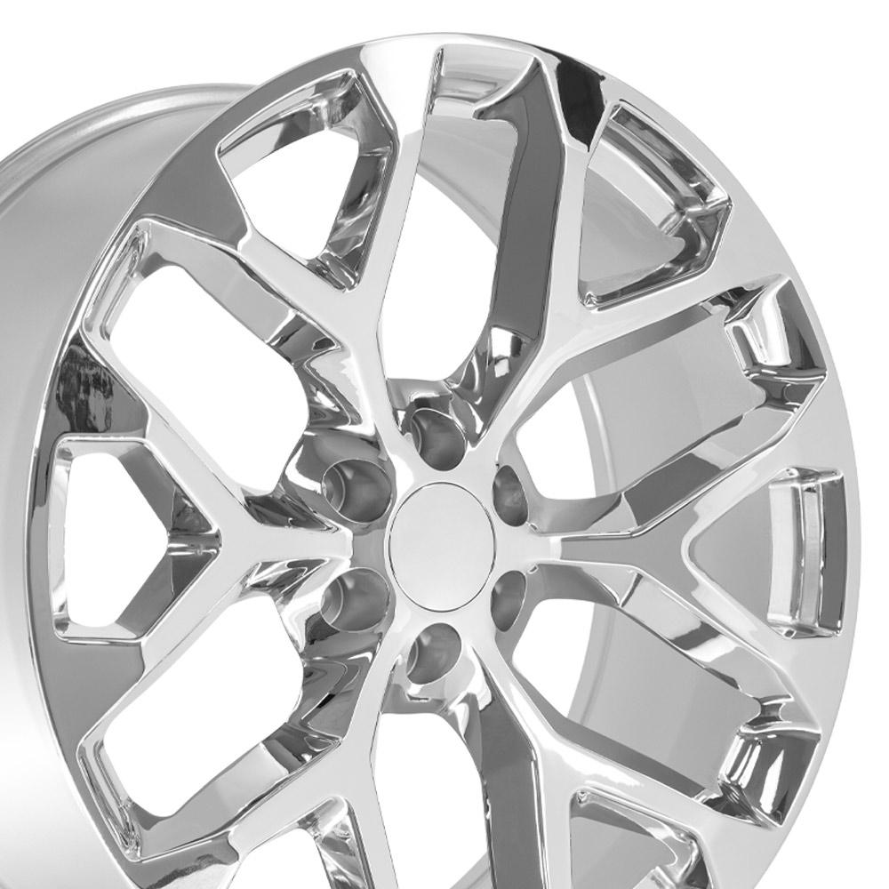 24x10 OE Wheels CV98B Chrome Wheel 6x5.5 (24mm)