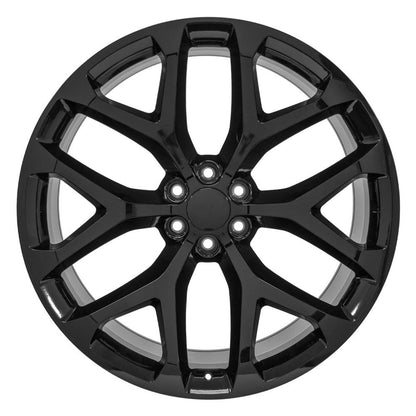 26x10 OE Wheels CV98B Gloss Black Wheel 6x5.5 (24mm)