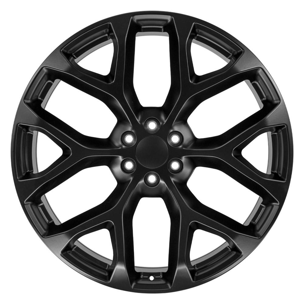 26x10 OE Wheels CV98B Satin Black Wheel 6x5.5 (24mm)