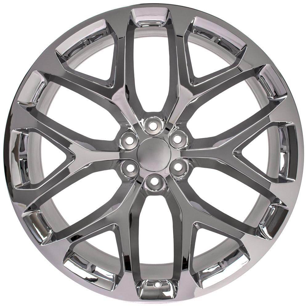 26x10 OE Wheels CV98B Chrome Wheel 6x5.5 (24mm)