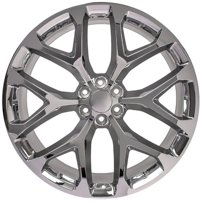 26x10 OE Wheels CV98B Chrome Wheel 6x5.5 (24mm)