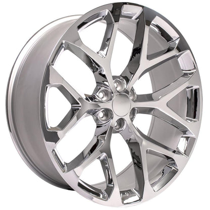 26x10 OE Wheels CV98B Chrome Wheel 6x5.5 (24mm)