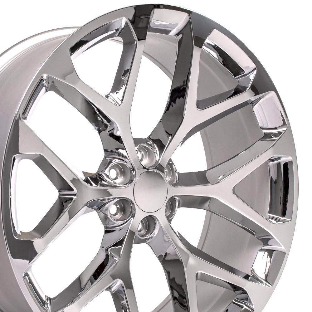 26x10 OE Wheels CV98B Chrome Wheel 6x5.5 (24mm)