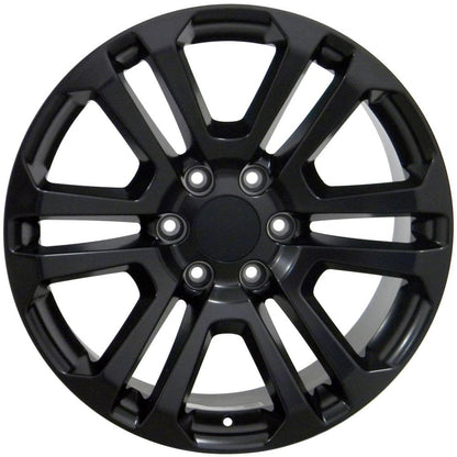 22x9 OE Wheels CV99 Satin Black Wheel 6x5.5 (31mm)