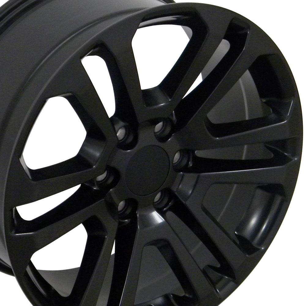22x9 OE Wheels CV99 Satin Black Wheel 6x5.5 (31mm)