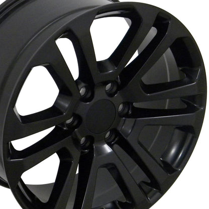 22x9 OE Wheels CV99 Satin Black Wheel 6x5.5 (31mm)