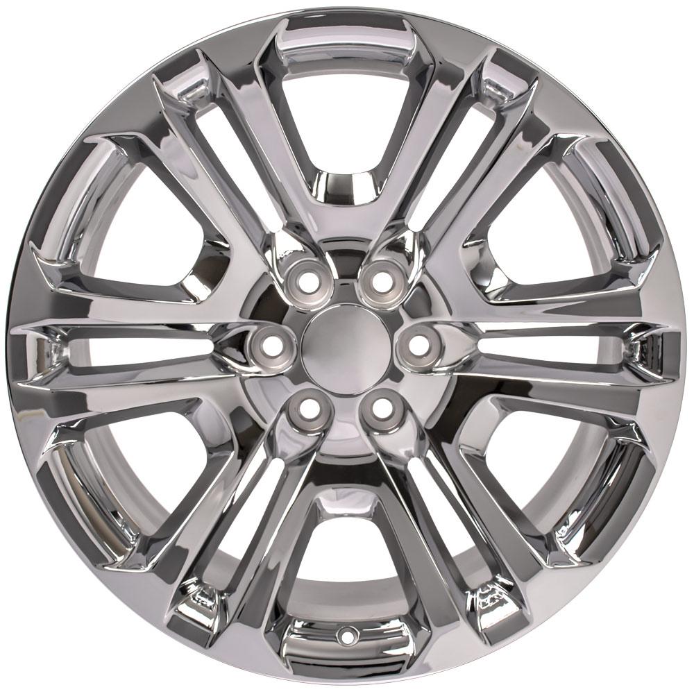 22x9 OE Wheels CV99 Chrome Wheel 6x5.5 (24mm)