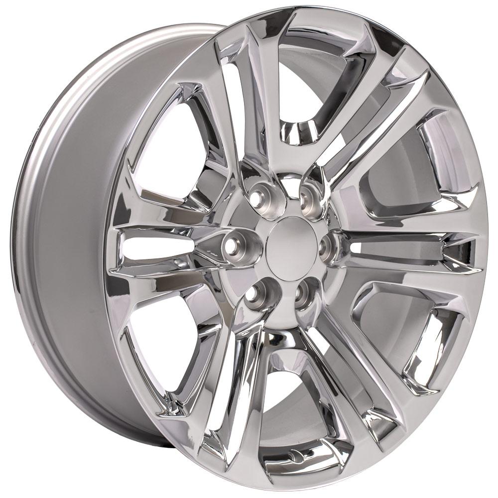 22x9 OE Wheels CV99 Chrome Wheel 6x5.5 (24mm)