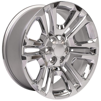 22x9 OE Wheels CV99 Chrome Wheel 6x5.5 (24mm)