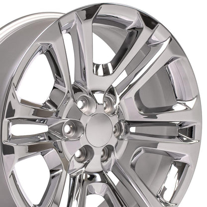 22x9 OE Wheels CV99 Chrome Wheel 6x5.5 (24mm)