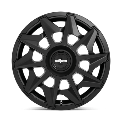 18x8.5 Rotiform R129 CVT Matte Black Wheel Blank (98-121) (35mm)