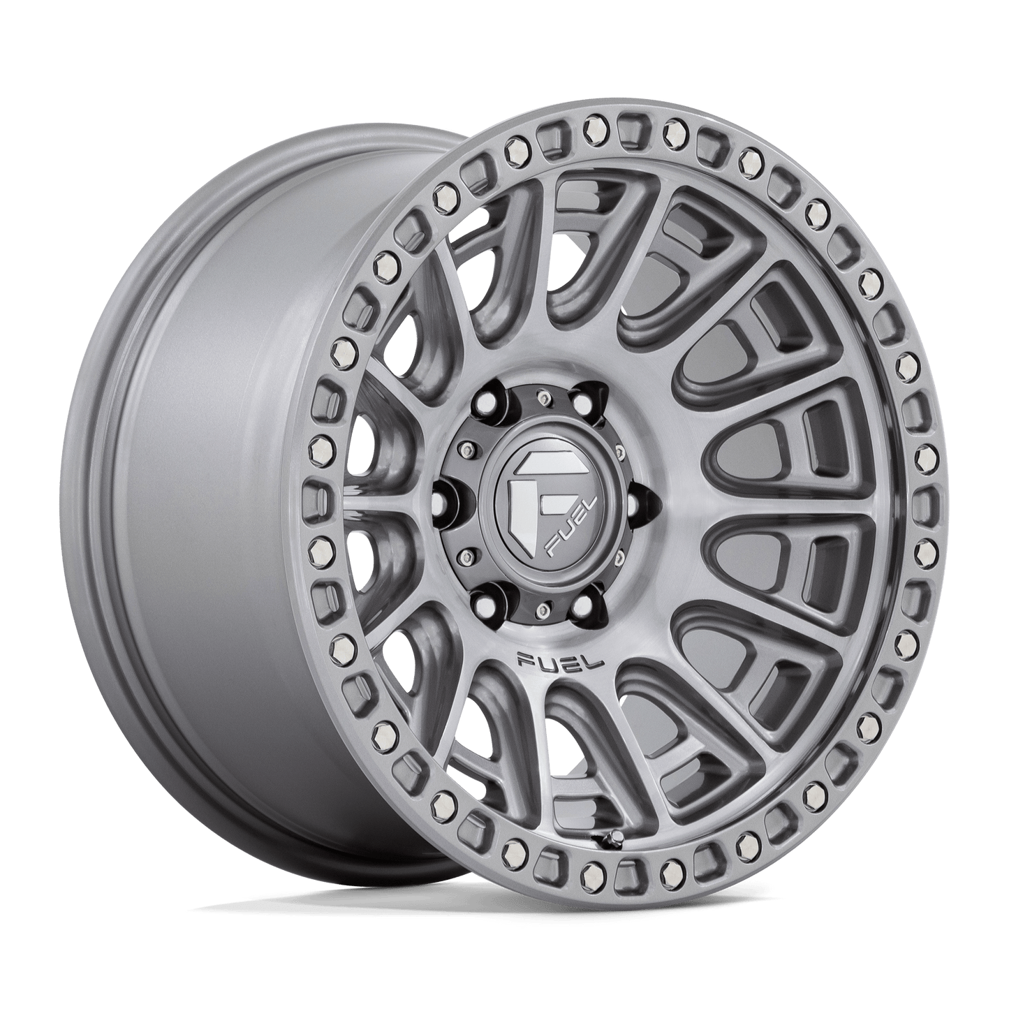 17x9 Fuel Off-Road D833 Cycle Platinum Wheel 6x5.5 (-12mm)