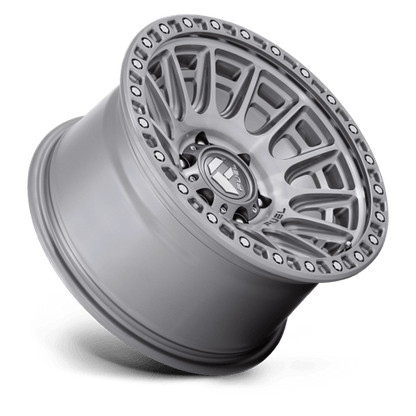 17x9 Fuel Off-Road D833 Cycle Platinum Wheel 6x5.5 (-12mm)