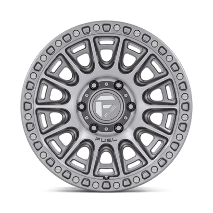 17x8.5 Fuel Off-Road D833 Cycle Platinum Wheel 6x4.5 (34mm)