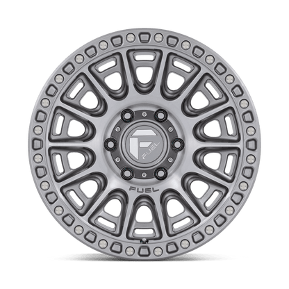 17x9 Fuel D833 Cycle Platinum Wheel 5x5 (-12mm)