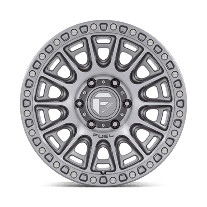 17x9 Fuel Off-Road D833 Cycle Platinum Wheel 6x5.5 (-12mm)