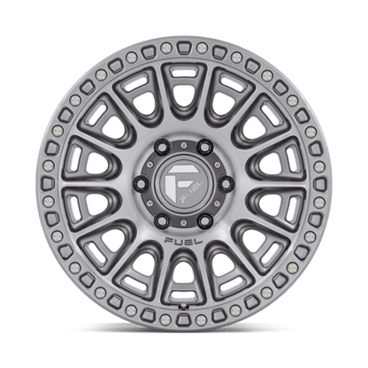17x8.5 Fuel Off-Road D833 Cycle Platinum Wheel 6x120 (34mm)