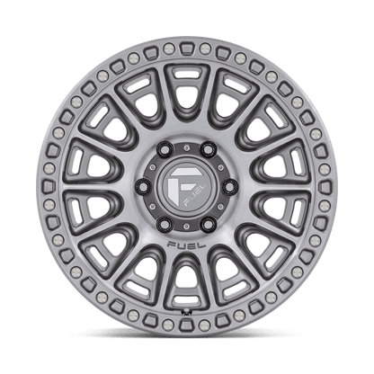 17x9 Fuel D833 Cycle Platinum Wheel 6x5.5 (1mm)
