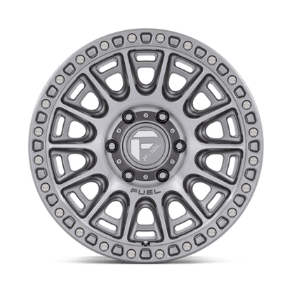 17x8.5 Fuel Off-Road D833 Cycle Platinum Wheel 6x135 (25mm)