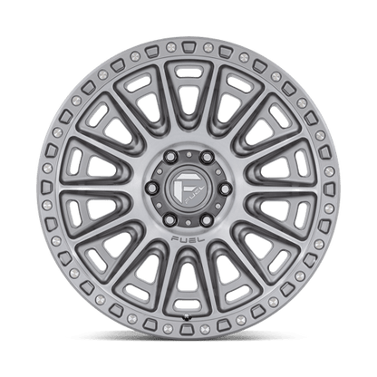 20x9 Fuel Off-Road D833 Cycle Platinum Wheel 6x5.5 (1mm)