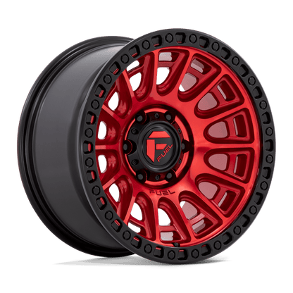 17x9 Fuel Off-Road D834 Cycle Candy Red With Black Ring Wheel 6x5.5 (-12mm)