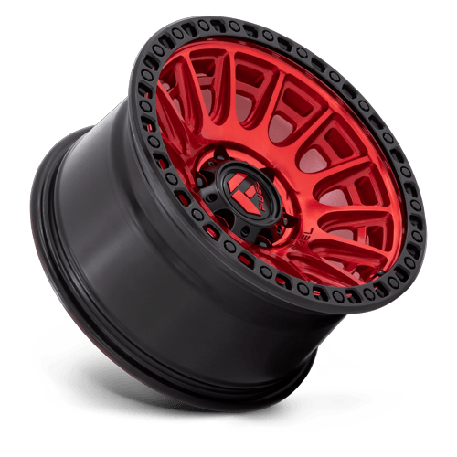 17x8.5 Fuel Off-Road D834 Cycle Candy Red With Black Ring Wheel 6x120 (34mm)