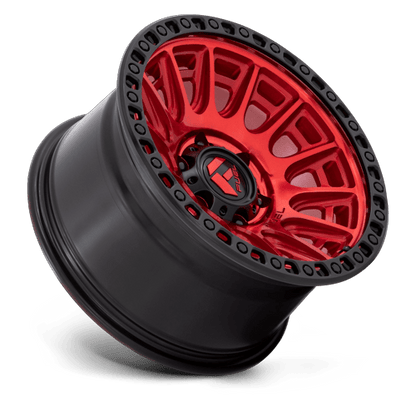 17x8.5 Fuel Off-Road D834 Cycle Candy Red With Black Ring Wheel 5x130 (30mm)