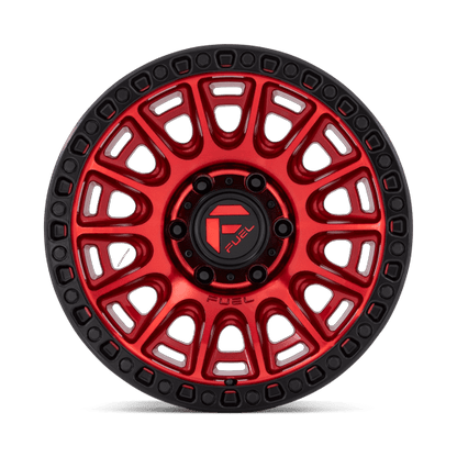 17x8.5 Fuel Off-Road D834 Cycle Candy Red With Black Ring Wheel 5x130 (30mm)