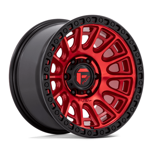 17x8.5 Fuel Off-Road D834 Cycle Candy Red With Black Ring Wheel 5x120 (34mm)