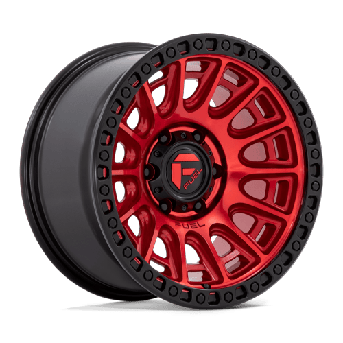 17x8.5 Fuel Off-Road D834 Cycle Candy Red With Black Ring Wheel 6x120 (34mm)