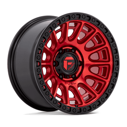 17x8.5 Fuel Off-Road D834 Cycle Candy Red With Black Ring Wheel 5x130 (30mm)